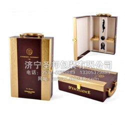 山東哪里有生產制作皮盒，皮箱，皮質包裝盒的廠家？濟寧圣邦包裝