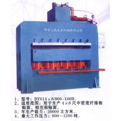 三聚氰胺貼面熱壓機價格、型號、用途信息