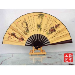 扇子定制，折扇生產廠家，供應絹布扇子廠家