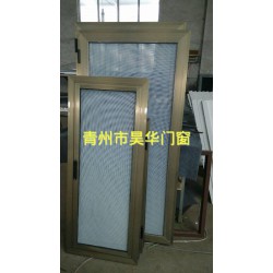 山東昊華優質紗窗鋁型材廠家，金鋼網紗窗批發商