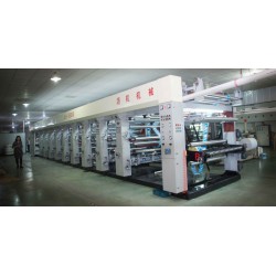 佛山瀝機機械 供應七電機凹版印刷機，9色十一座 電腦自動套色