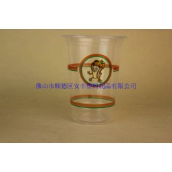 廣東安豐500ml一次性奶茶杯，珍珠奶茶杯定做（PP）