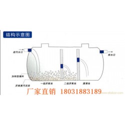 模壓玻璃鋼化糞池  經久耐用模壓玻璃鋼化糞池 河北昱誠供應