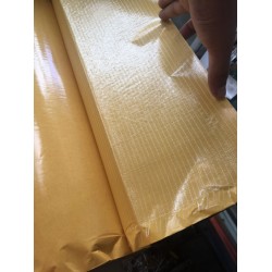 廠家供應 雙面膠 強力 PET黃色網格雙面膠帶