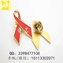 艾滋病徽章，紅絲帶徽章，愛心胸針，慈善機構襟章
