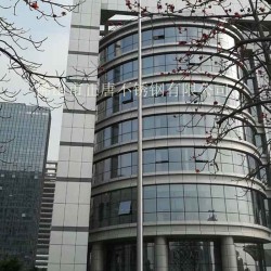 不銹鋼電動旗桿，不銹鋼錐形旗桿