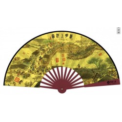 折扇定制，絹布扇子廠家，扇子價格LOGO