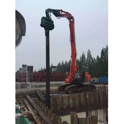 日立490打樁臂，打樁機打樁臂改裝定制廠家 打拔鋼板樁護筒裝