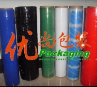 廠家直銷彩色纏繞膜，pe包裝膜供應