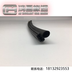 廠家三元乙丙發泡條船用防撞橡膠條機柜密封條黑色膠條